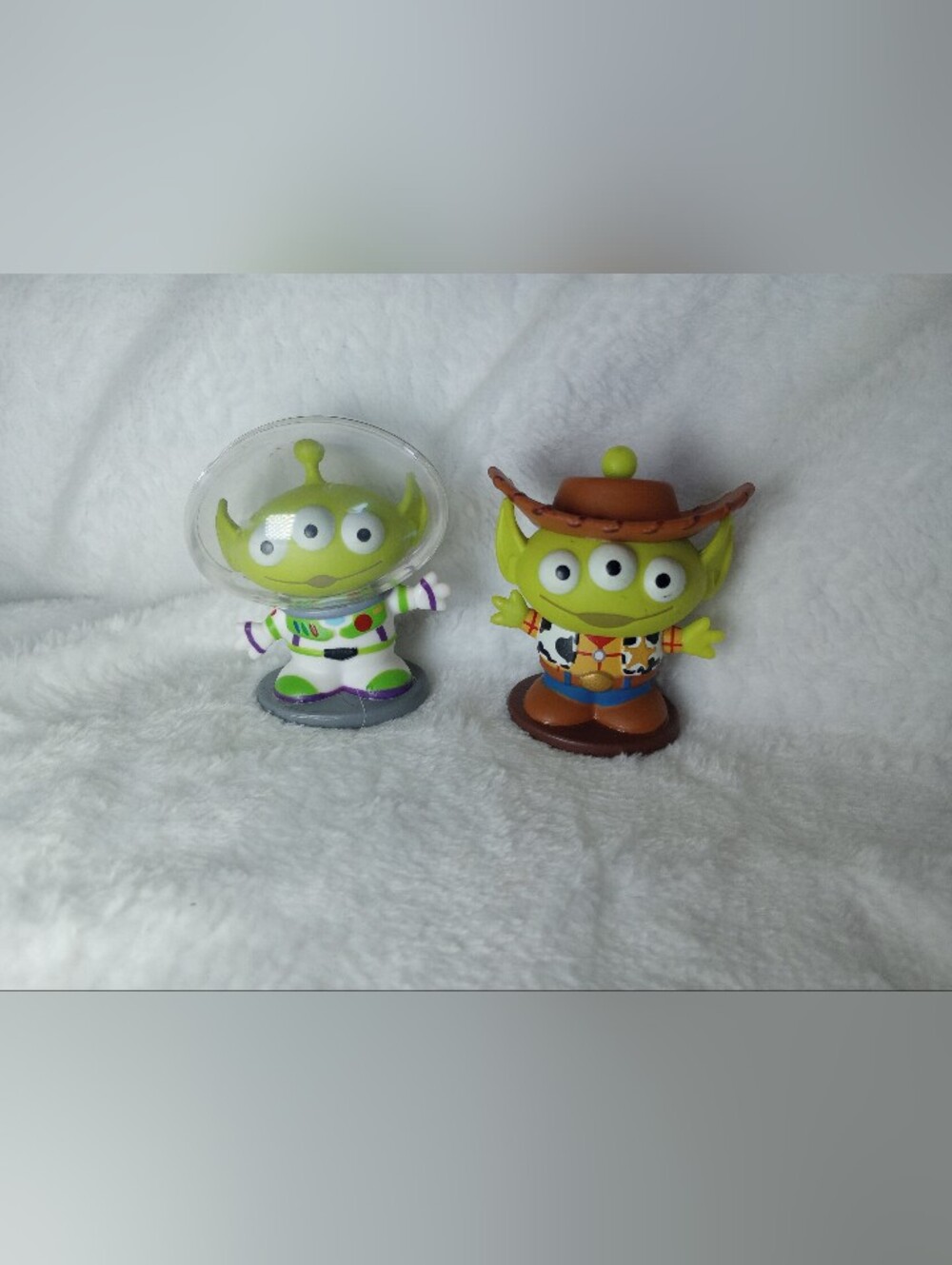 Disney Store Exclusive Pixar Alien Remix Toy Story Buzz Lightyear Woody PVC Rare